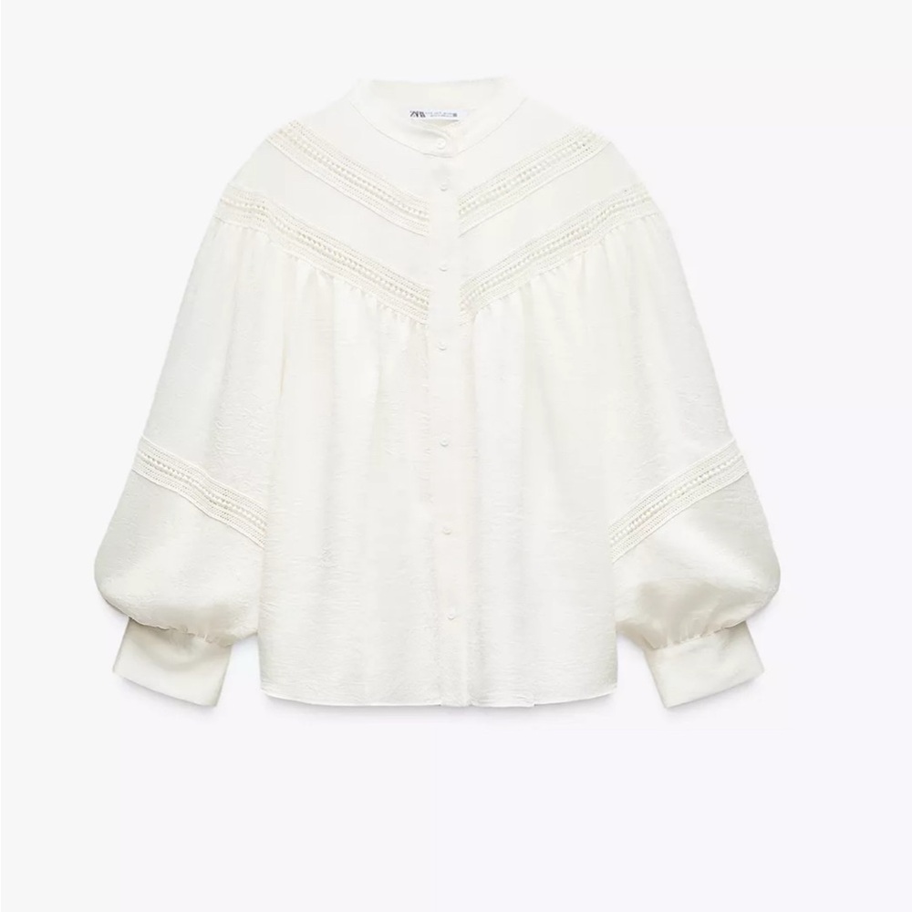 Zara Romantic Blouse NWT